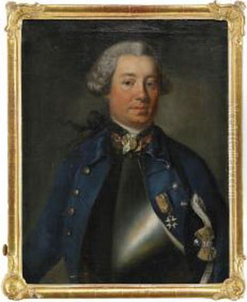 Portratt Forestallande Majoren Och Adelsmannen Arvid Reinhold Von Gardemein - view 1
