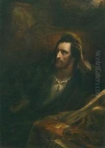 Faust In His Study by Ary Scheffer