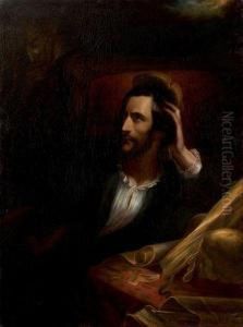 Portrait D'homme by Ary Scheffer