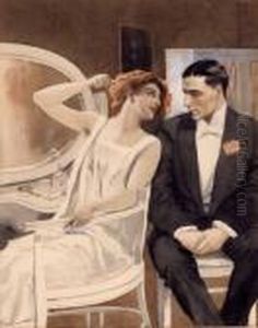 Vor Dem Theaterbesuch by Artus Scheiner