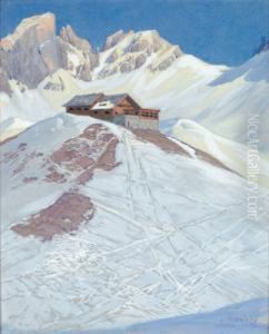Muhlau-innsbruck by Leopold Scheiring