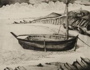 Le Bateau Breton by Lodewijk Schelfhout