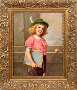 Schulmadchen by Karl Hermann Schellback