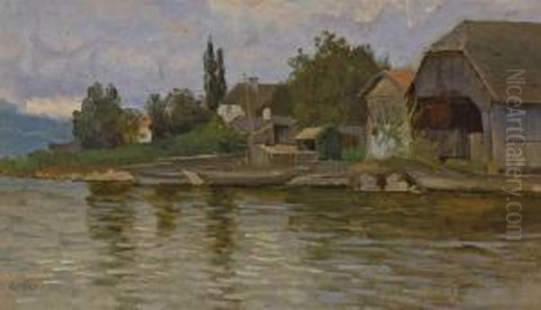 Fischerhauser Auf Der Fraueninsel - view 1