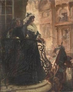 "la Marianne Au Balcon".