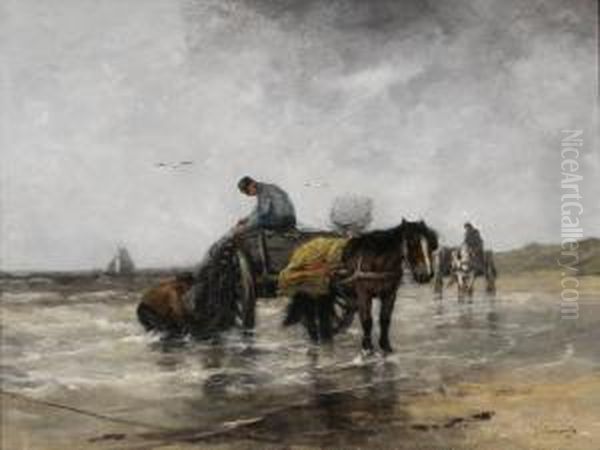 The Mussel Gatherers - view 1