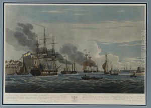 The Departure From Portsmouth Harbour by John Alexander Schetky
