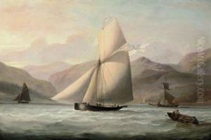 Sir John Bayley's Cutter Yacht by John Christian Schetky