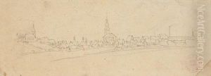 Architektur Und Landschaftsmotive by Caspar Johann Nepomuk Scheuren