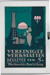 Vereinigte Werkstatten. 1913. by Paul Scheurich