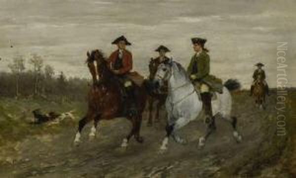Reiter Auf Der
Landstrase. - view 1