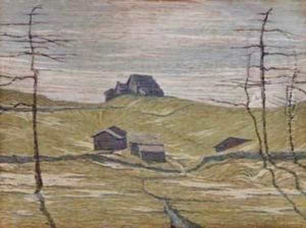Paesaggio Con Baite - view 1