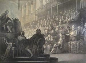 The Separation Of Louis The Sixteenth From His Family by Luigi, Lewis Schiavonetti