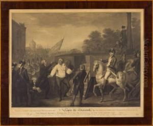 "lewis The Sixteenth On Parting From His Confessor Edgeword" by Luigi, Lewis Schiavonetti