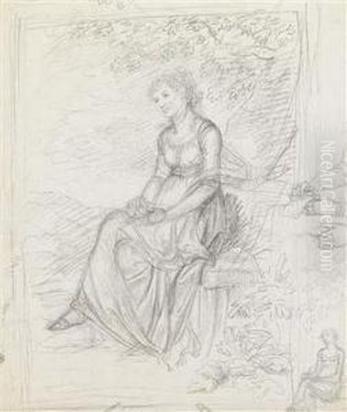 A Young Lady - view 1