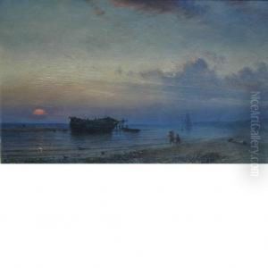 Moonrise On The Coast