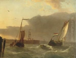 Boats Near A Pier