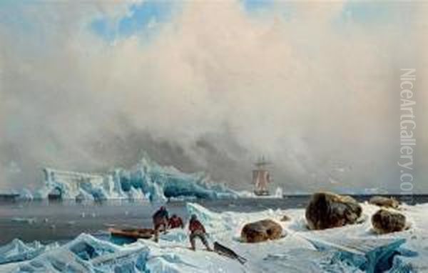 Seal Hunting In The Arctic - view 1