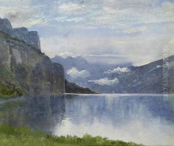 Wolken Uber Dem Walensee. - view 1