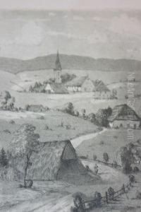 In The Field, Together With Sixteen Engravings Depicting Landscapesand