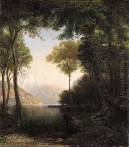 Landschaft Am Vierwaldstattersee