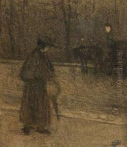 Early Evening by Jakub Schikaneder