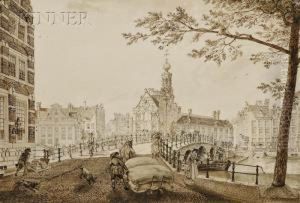 The Doelensluis by Franz Schikkinger