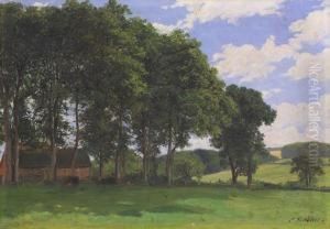Norddeutschelandschaft "sommertag" by Carl Schildt