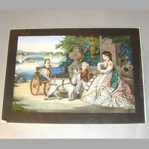 View Of Central Park: Preparing For The Drive by Henry Schile