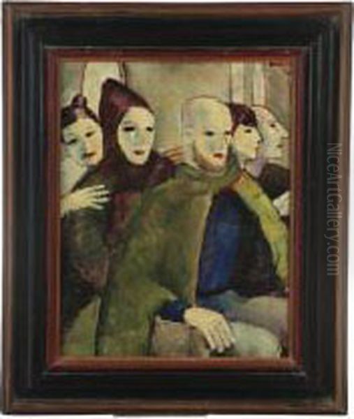 Portrait Of Five People By Alice Schille - view 1