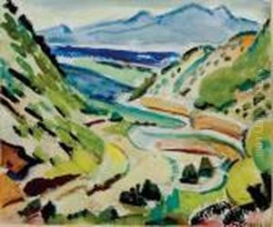 Road To Santa Fe by Alice Schille