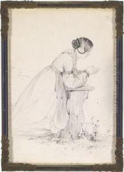 A Girl Praying - view 1