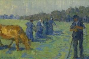 Beim Graswenden. by Adolf Schinnerer