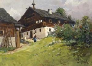 Defreggers Geburtshaus Bei Dolsach by Reinhart Schinzel