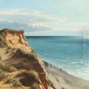 Coastal Scenery by N. F. Schiottz-Jensen