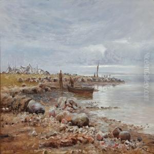Coastal Scene From Bramsnaes, Denmark