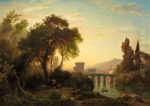 Italienischelandschaft by Johann Wilhelm Schirmer