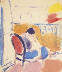 The Balcony by Ferdinand Schirren