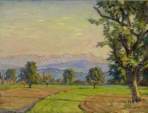 Santislandschaft I by Ernst Emil Schlatter