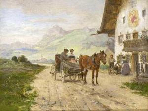 Halt Vor Dem Gasthaus - view 1