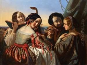 Musizierendegesellschaft by Henry Guillaume Schlesinger