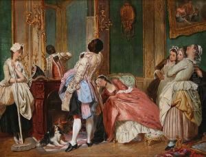 'when The Cat's Away, The Mice Willplay' by Henry Guillaume Schlesinger