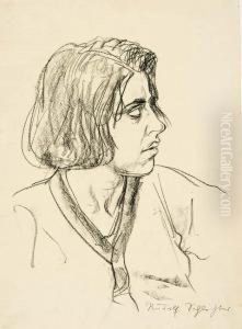 Junges Madchen by Rudolf Schlichter