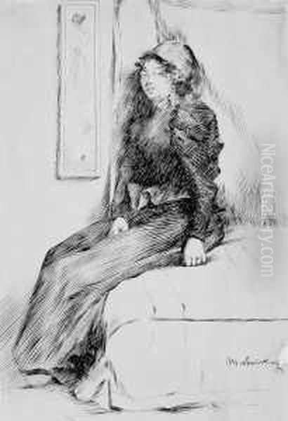 Sitzende Dame - view 1