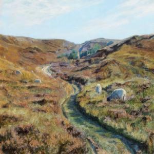 A Danish Landscape by Johan Schlichtkrull