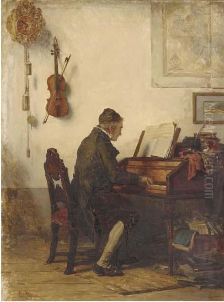 Playing The Piano - view 1