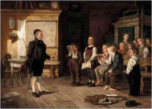 The Singing Lesson by Carl Schlosser