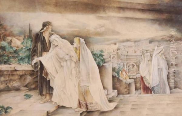The Return From Calvary - view 1