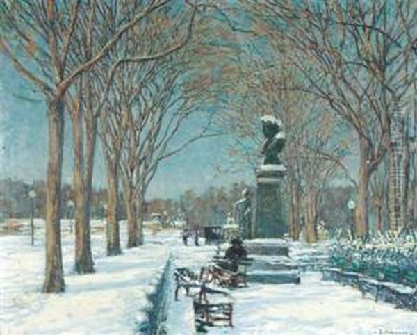 Park In Winter - view 1