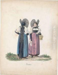 Schweizer Trachten Aus Allen Teilen Des Landes: St. Gallen by David Alois Schmid
